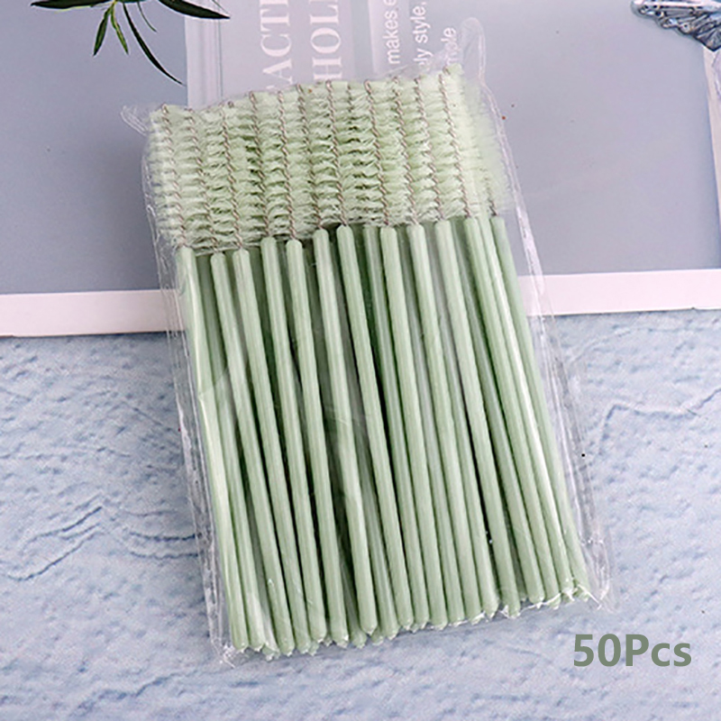 Eyelash Extension Options - 100Pcs Eyelash Brushes Makeup Brushes Disposable
