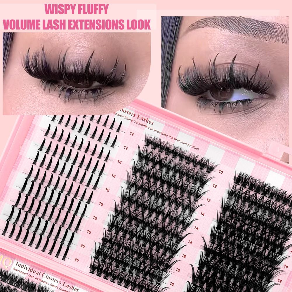 Eyelash Extension Kits - 9-16mm Length False Eyelashes 3D Volume