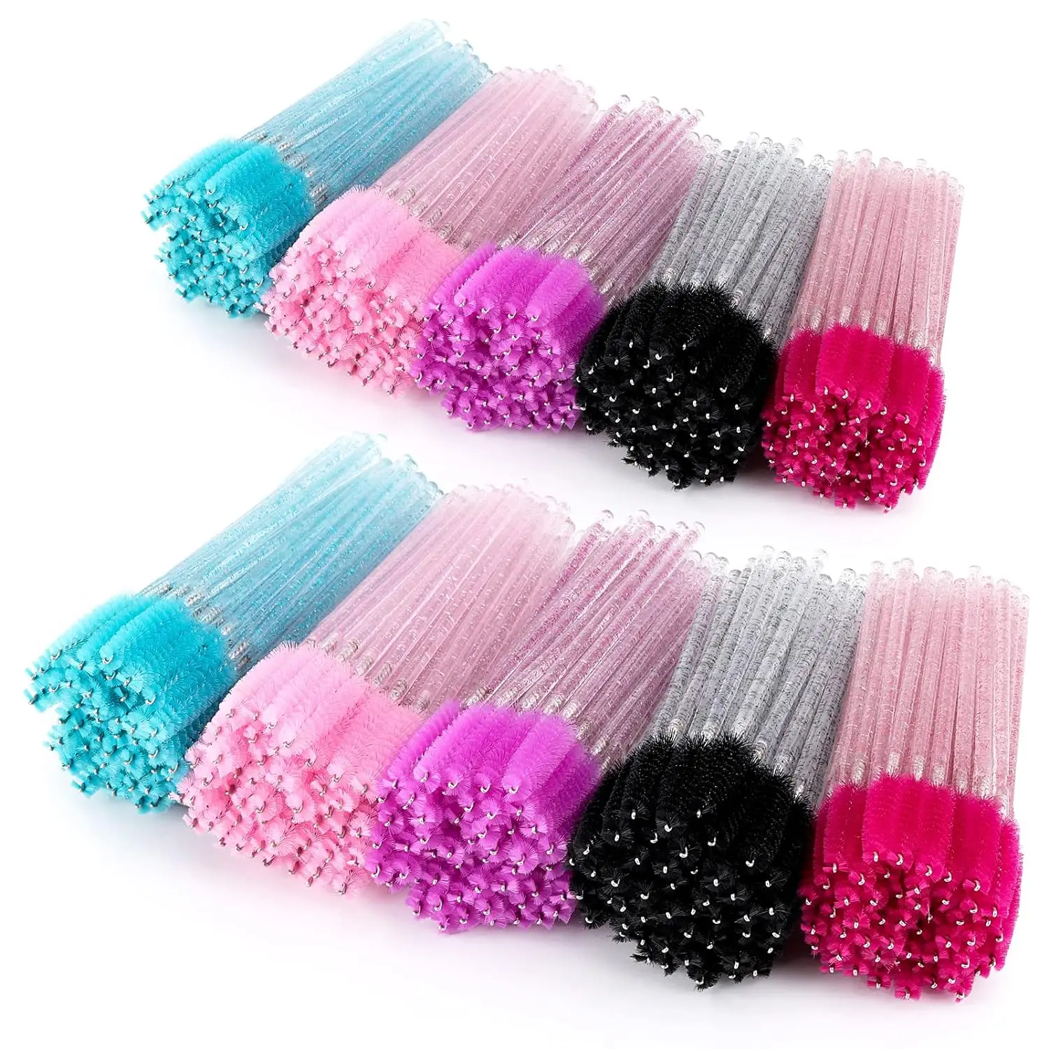Eyelash Extension Options - 100/1000/2000pcs Disposable Mascara Wands Eyelash Brush