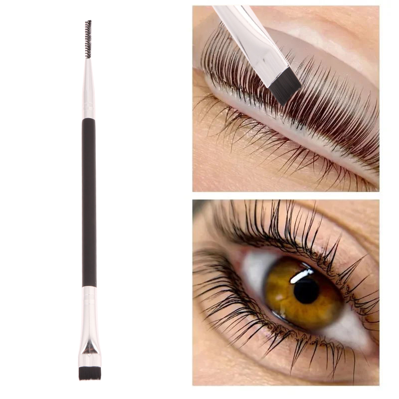 Eyelash Extension Double Lash - Double Headed Eyelash Perm Lifting Brush