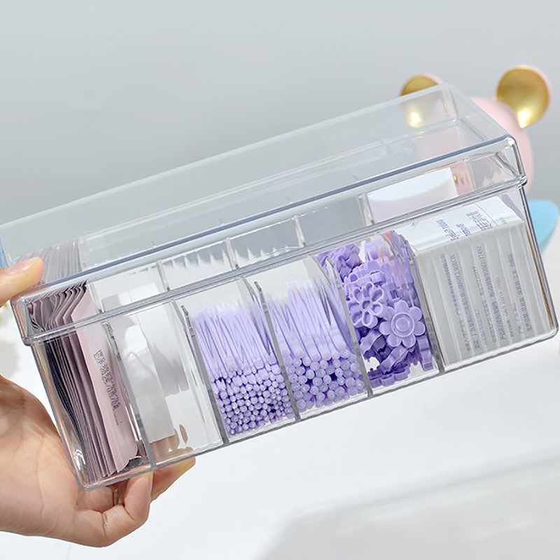 Eyelash Extension Remover At Home - Large Capacity Eyelash Tool Storage Box