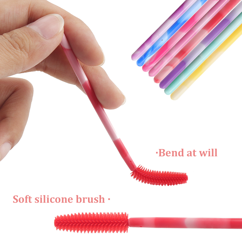 50/100Pcs Disposable Silicone  - огляд і ціна Eyelash Extension Options