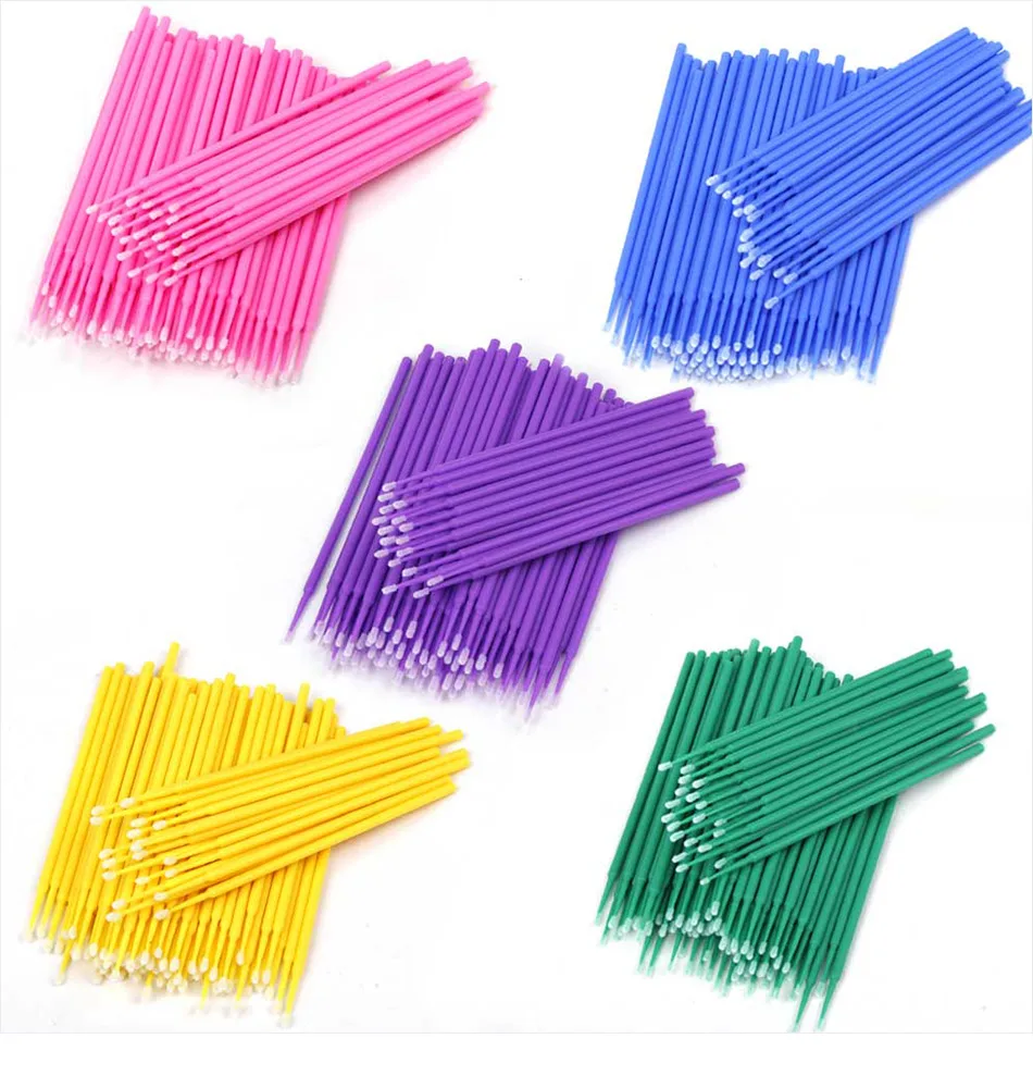 100Pcs/bag Disposable Eyelash  - огляд і ціна Eyelash Extension Removal