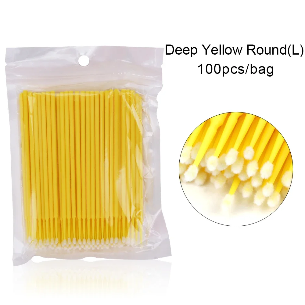 100Pcs/bag Disposable Eyelash  - огляд і ціна Eyelash Extension Removal