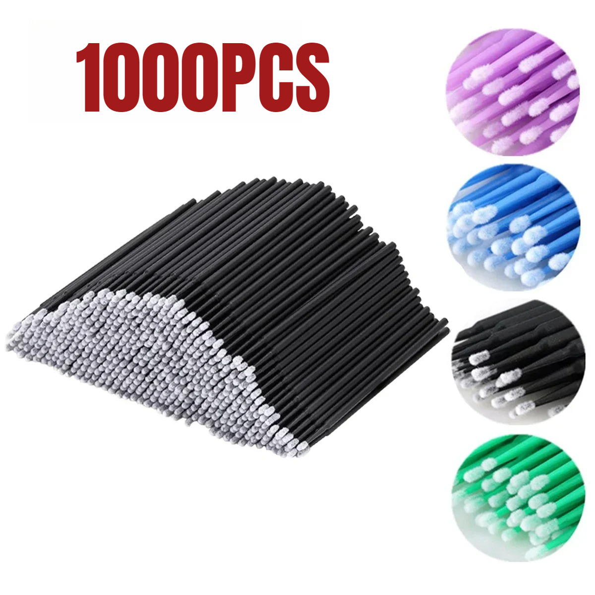 1000/500PCS Eyelash Cleaning B - огляд і ціна Eyelash Extension Removal