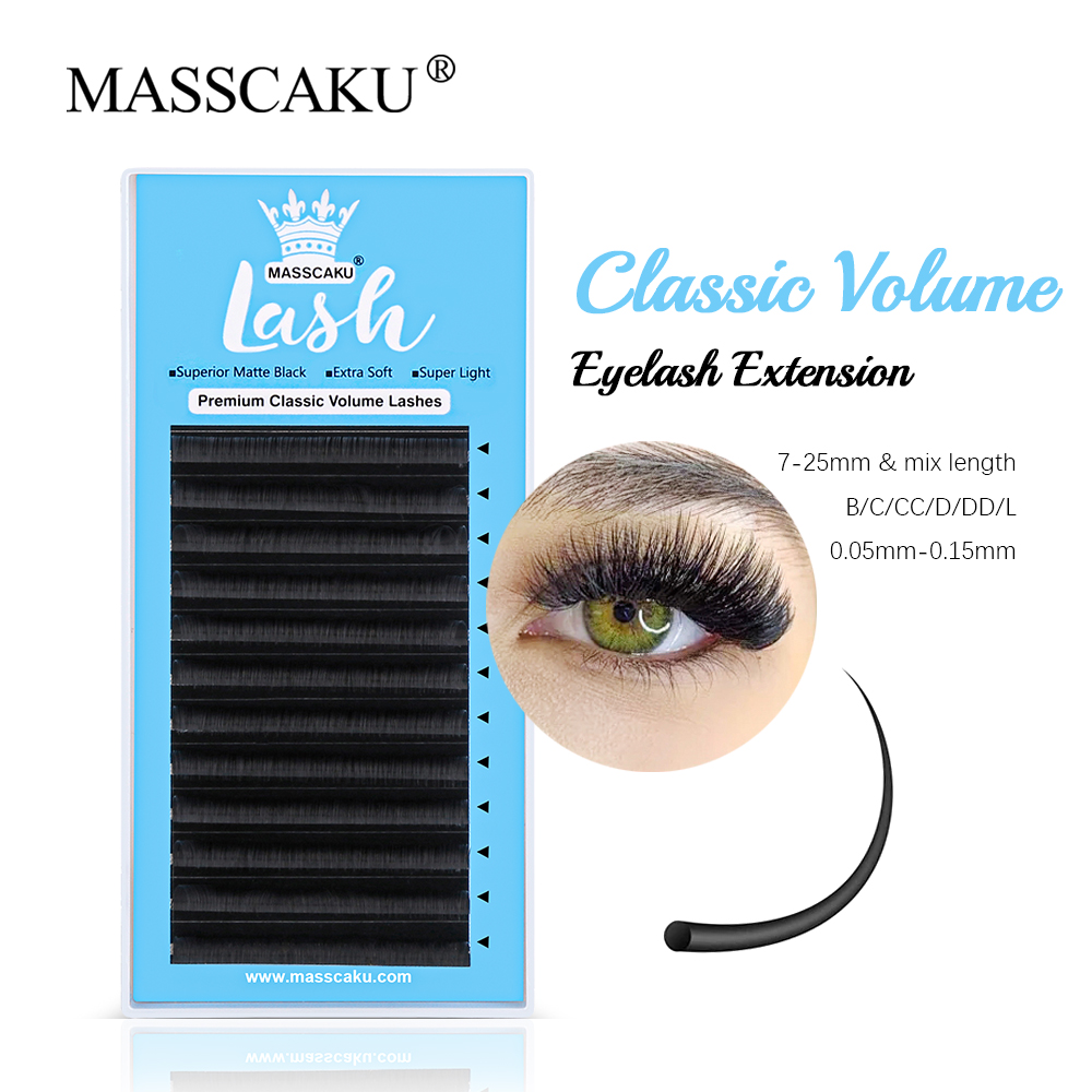 MASSCAKU 0.05/0.07/0.10/0.15mm - огляд і ціна Eyelash Extension Remover At Home
