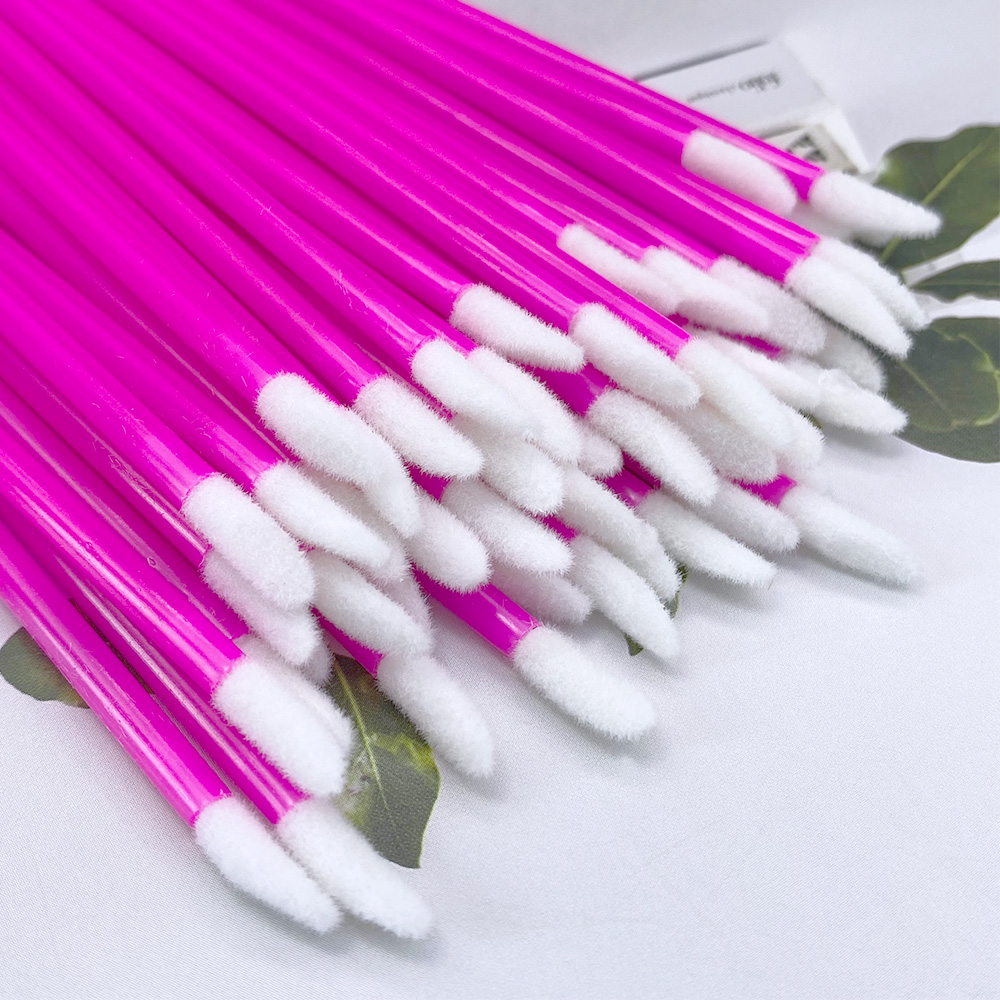 100Pcs Disposable Lip Brush Ey - огляд і ціна Eyelash Extension Options