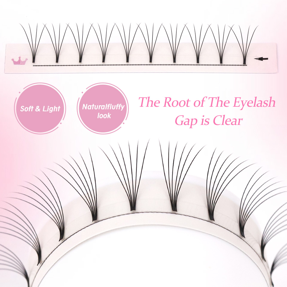 AGUUD Soft Natural Premade Vol - огляд і ціна Eyelash Extension Remover At Home
