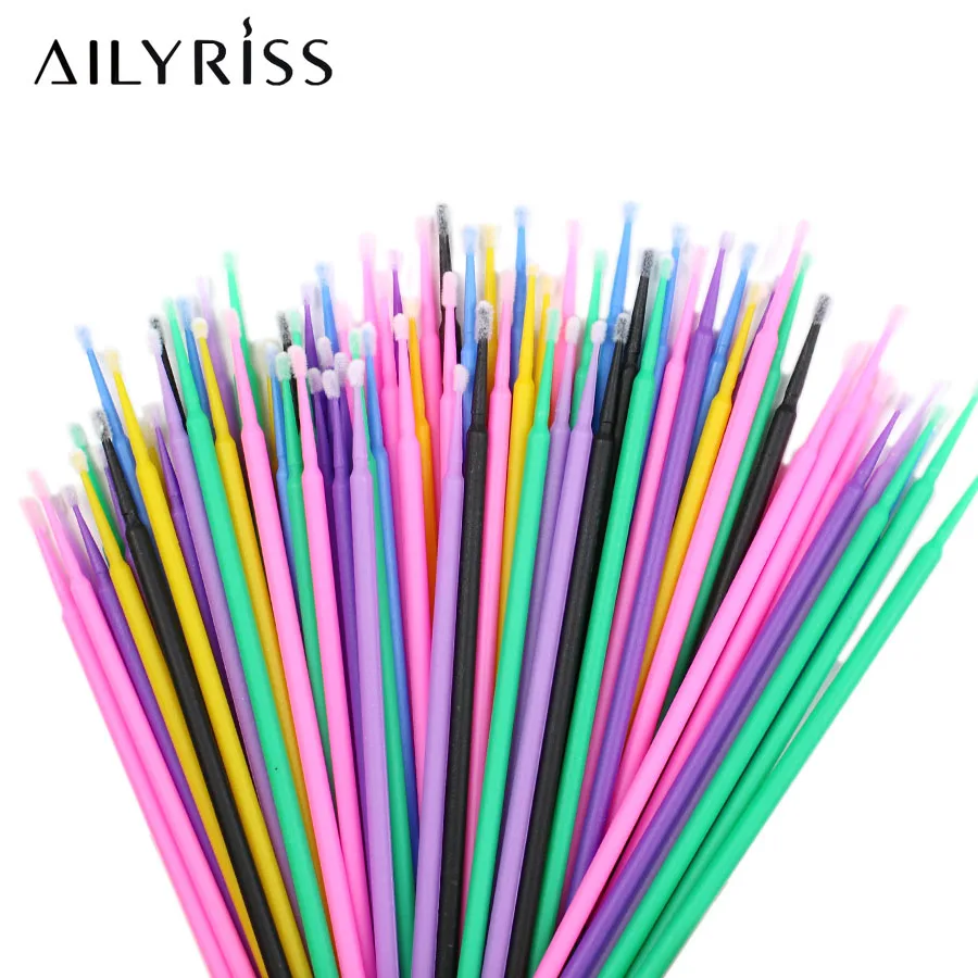 100PCS/Lot Disposable Eyelash  - огляд і ціна Eyelash Extension Removal