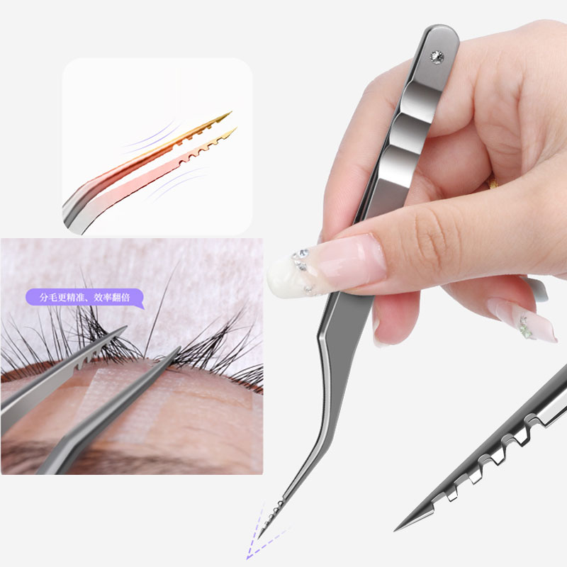 Gear Tip Eyelash Tweezers Stai - огляд і ціна Eyelash Extension Equipment