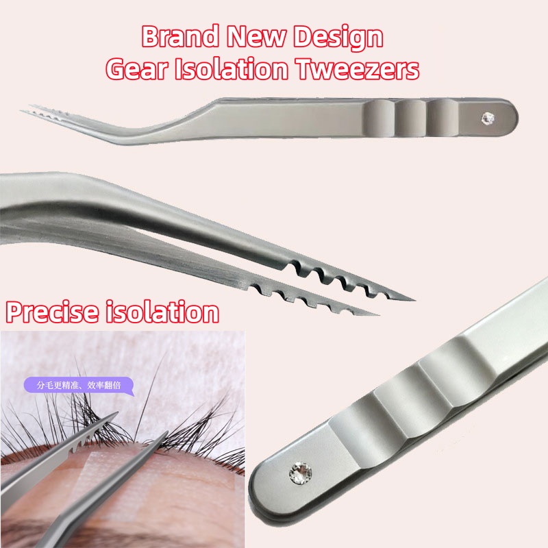 Gear Tip Eyelash Tweezers Stai - огляд і ціна Eyelash Extension Equipment