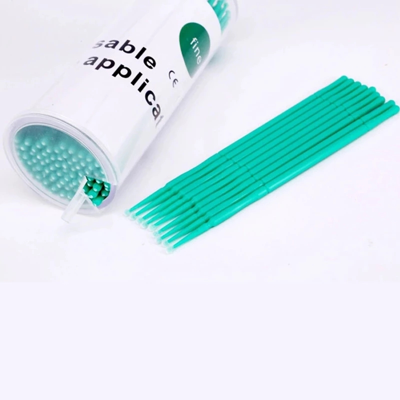 100Pcs/bottle MicroBrush For E - огляд і ціна Eyelash Extension Kits
