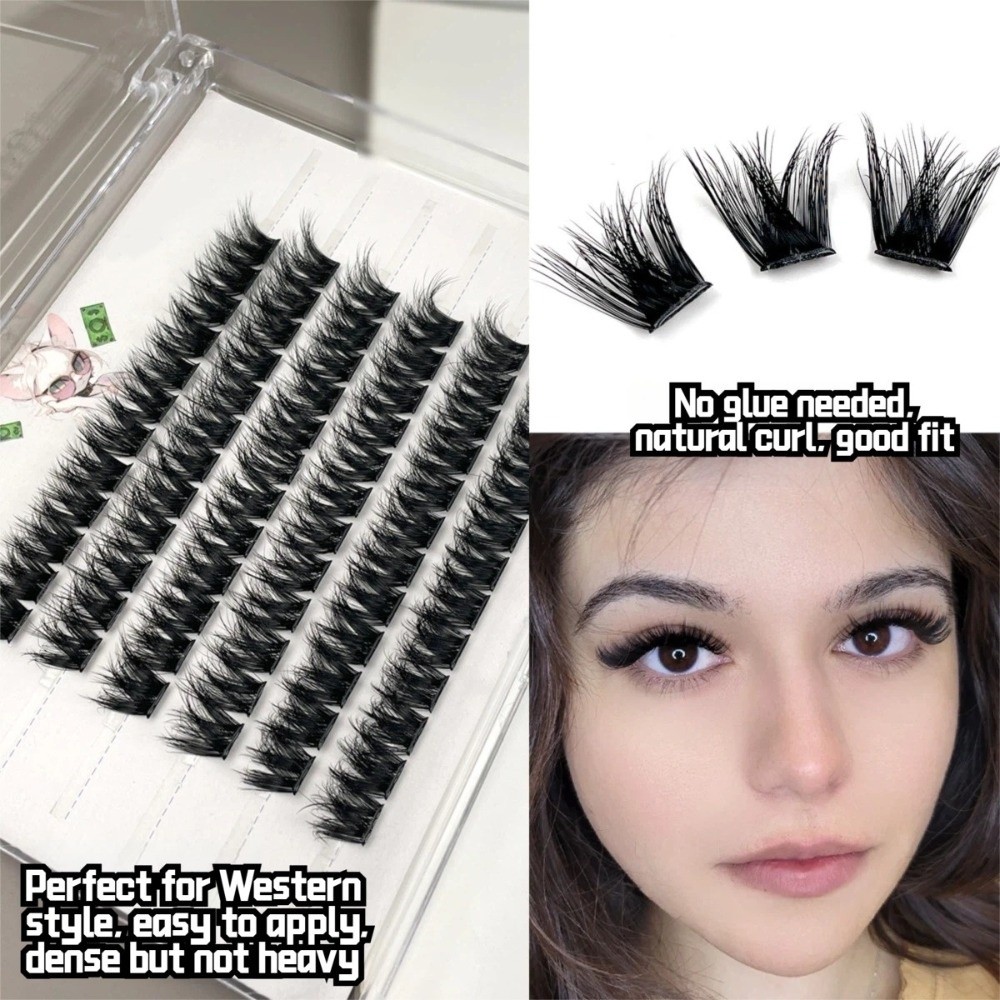 14mm Length False Eyelashes Bo - огляд і ціна Eyelash Extension Kits