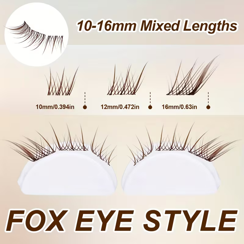 DIY Brown Eyelash Extensions - - огляд і ціна Eyelash Extension Doll Eye