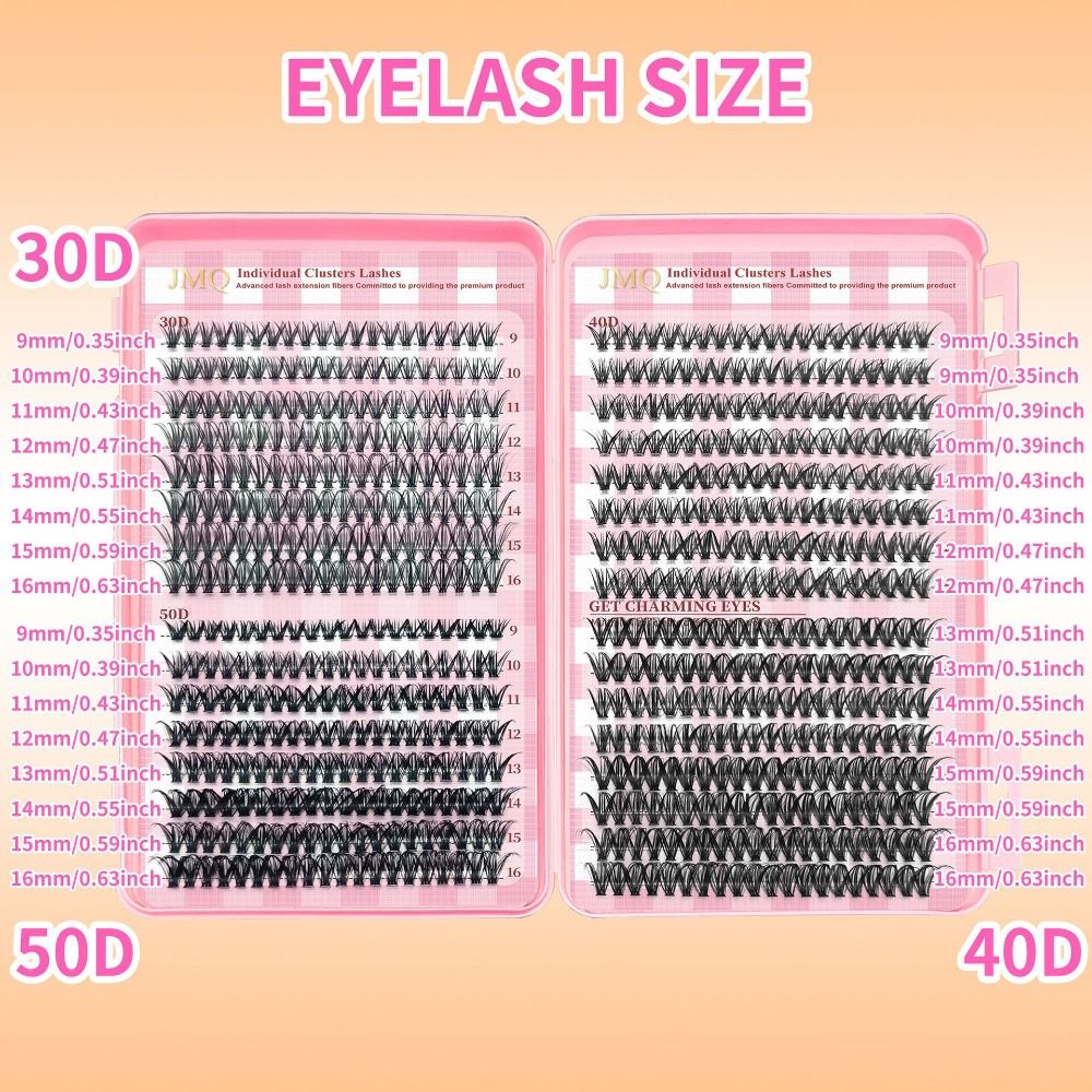 9-16mm Length False Eyelashes  - огляд і ціна Eyelash Extension Kits