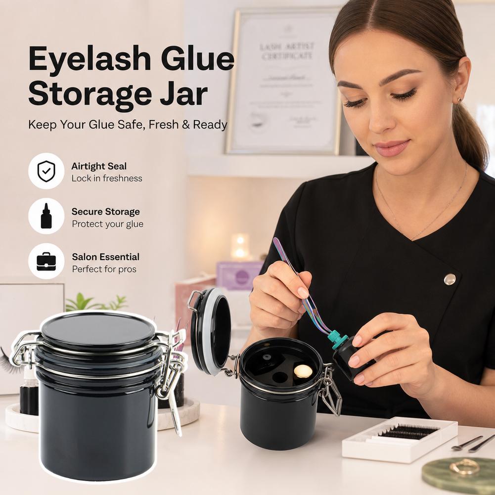 Eyelash Glue Storage Tank Airt - огляд і ціна Eyelash Extension Double Lash