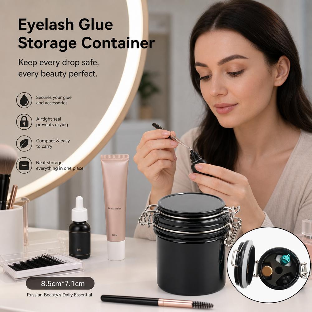 Eyelash Glue Storage Tank Airt - огляд і ціна Eyelash Extension Double Lash