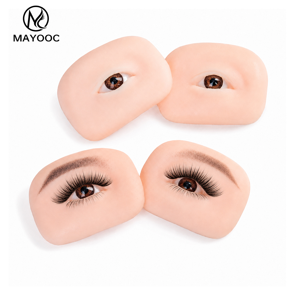 Eyelash Extension Practice Man - огляд і ціна Eyelash Extension Doll Eye