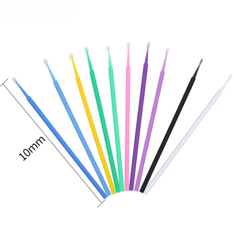100Pcs Eyelash Cleaning Brush  - огляд і ціна Eyelash Extension Removal