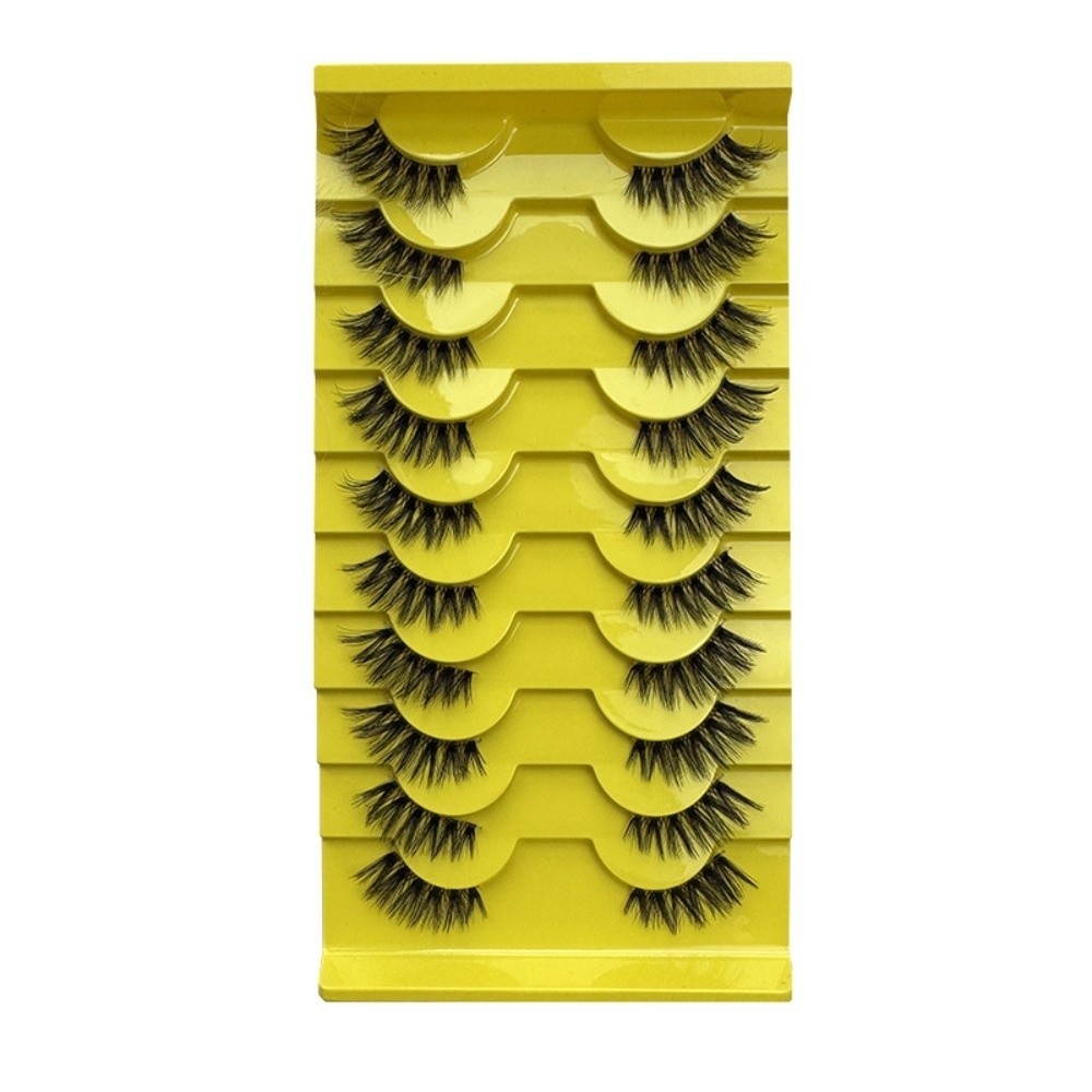 10Pairs Reusable 3D Dramatic F - огляд і ціна Eyelash Extension Volume Cat Eye