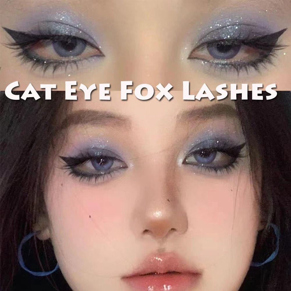 5Pairs 3D Mink Cat Eye Lashes  - огляд і ціна Eyelash Extension Volume Cat Eye