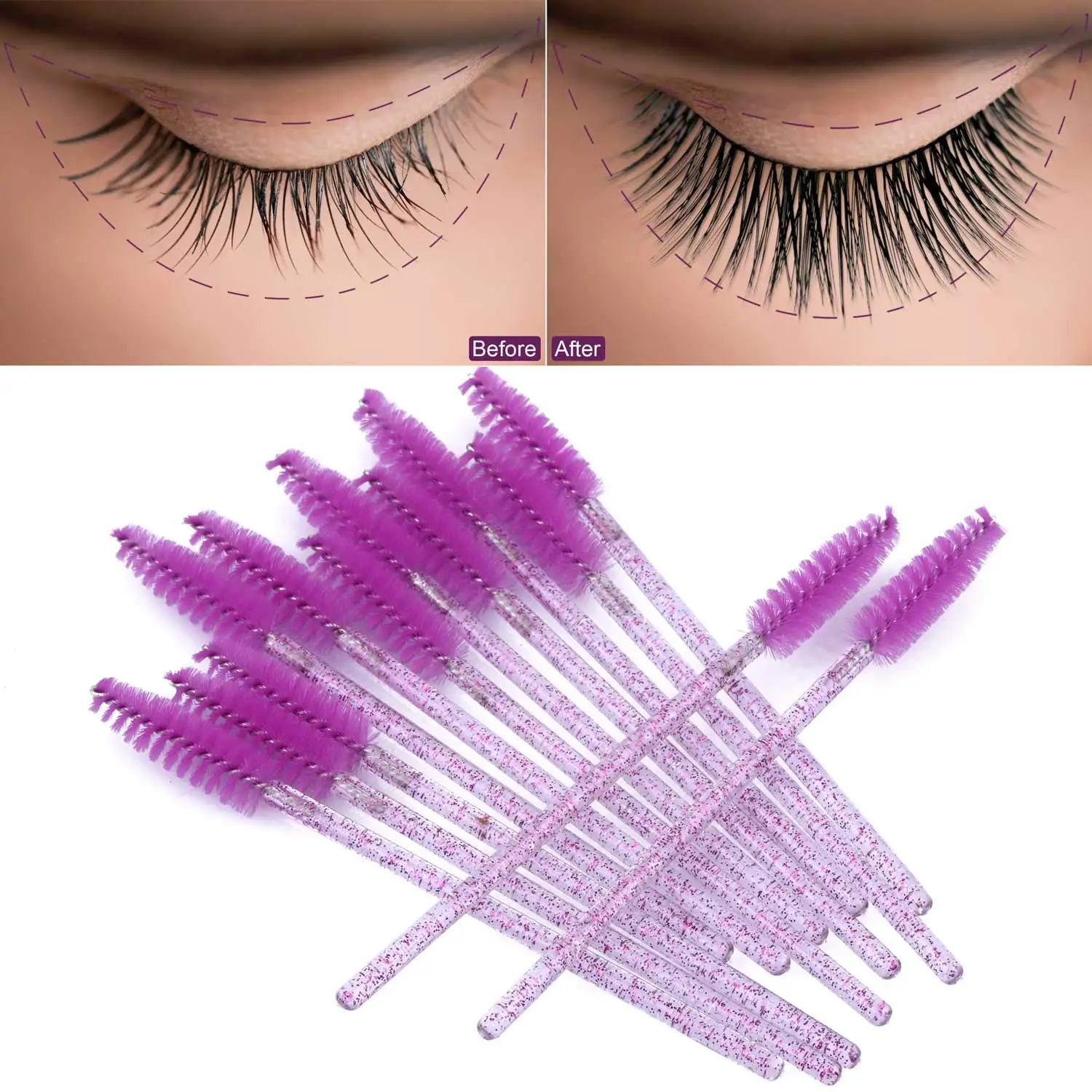 100/1000/2000pcs Disposable Ma - огляд і ціна Eyelash Extension Options