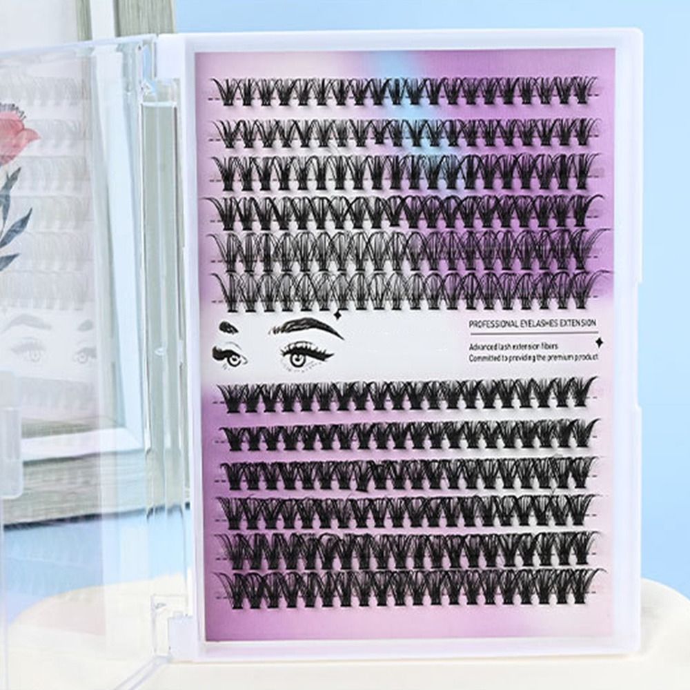 Natural Look False Eyelashes B - огляд і ціна Eyelash Extension Kits