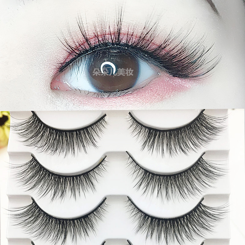 New 5 pairs of soft and thick  - огляд і ціна Eyelash Extension Doll Eye