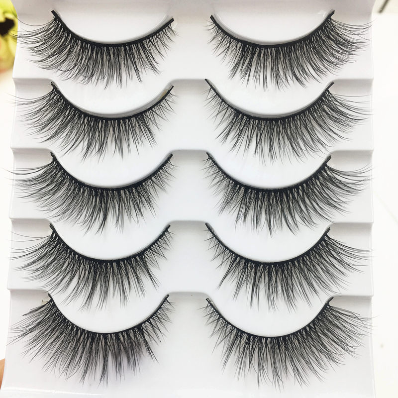 New 5 pairs of soft and thick  - огляд і ціна Eyelash Extension Doll Eye