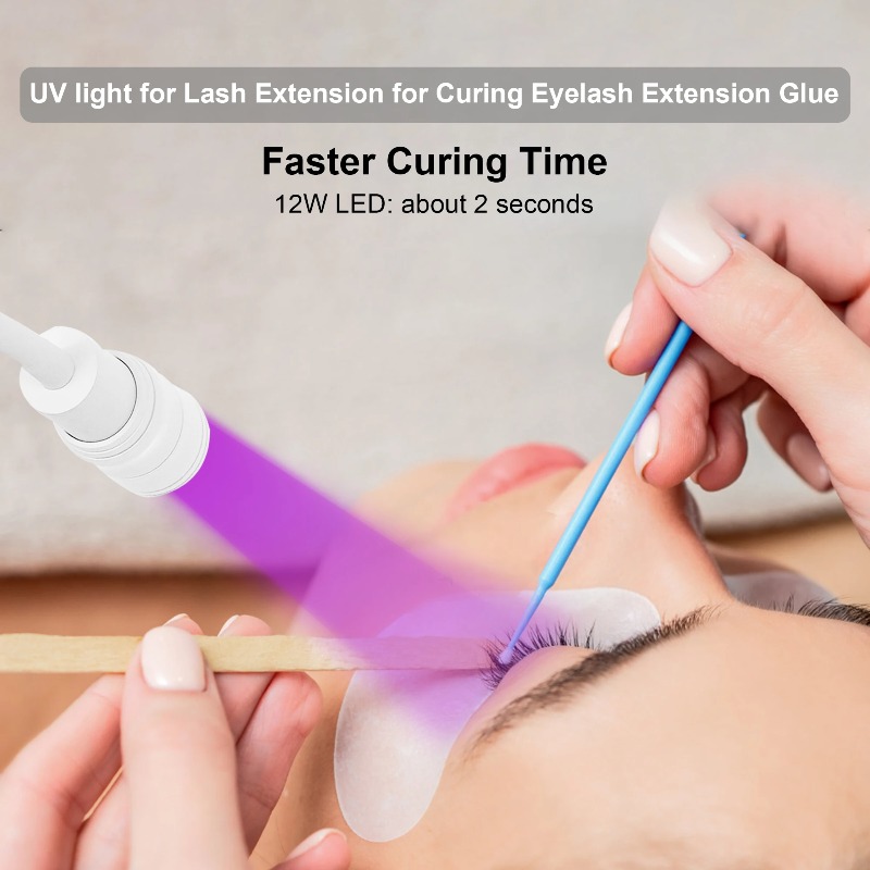 UV Eyelash Lamp Grafting Exten - огляд і ціна Eyelash Extension Glue