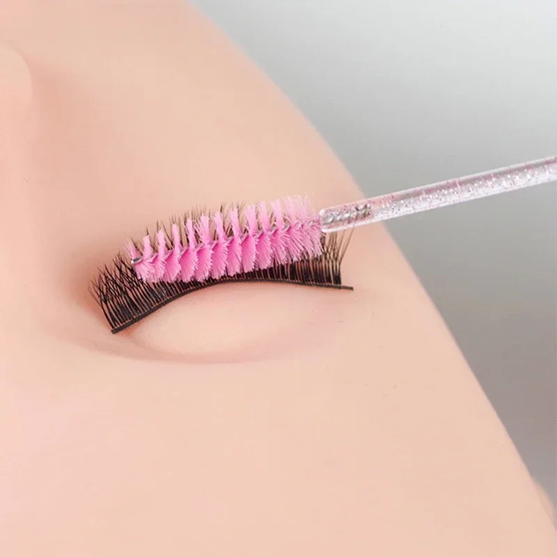 100pcs Disposable Eyelash Brus - огляд і ціна Eyelash Extension Options
