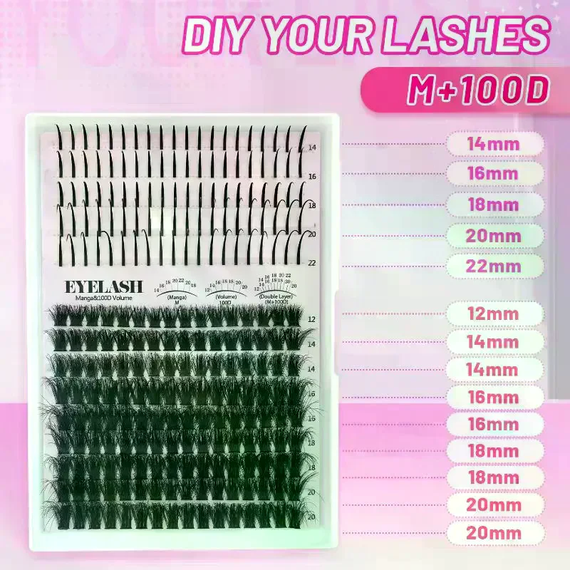 Lash Clusters Kit Lash Spikes  - огляд і ціна Eyelash Extension Kits