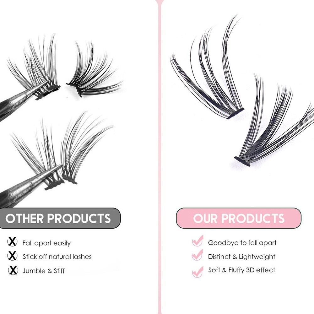 8-16mm Length False Eyelashes  - огляд і ціна Eyelash Extension Kits