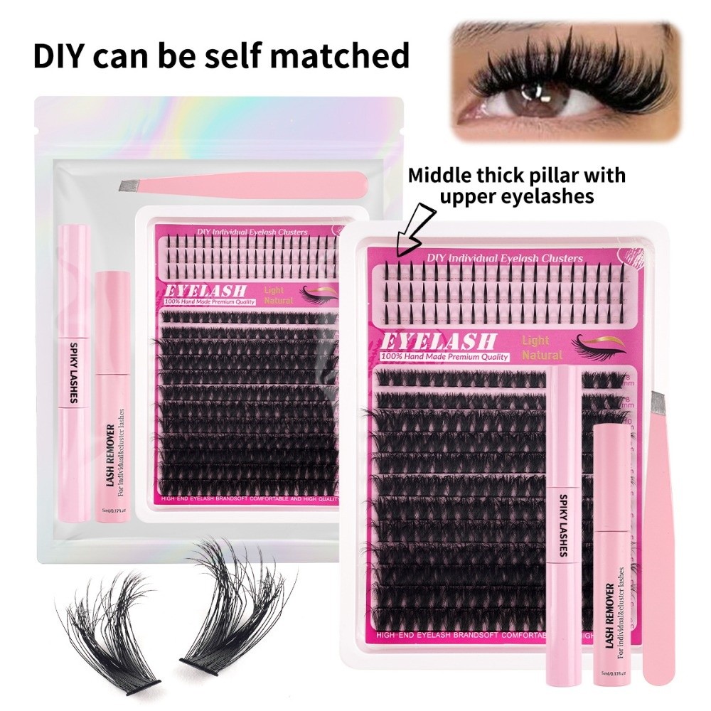 8-18mm Length False Eyelashes  - огляд і ціна Eyelash Extension Kits
