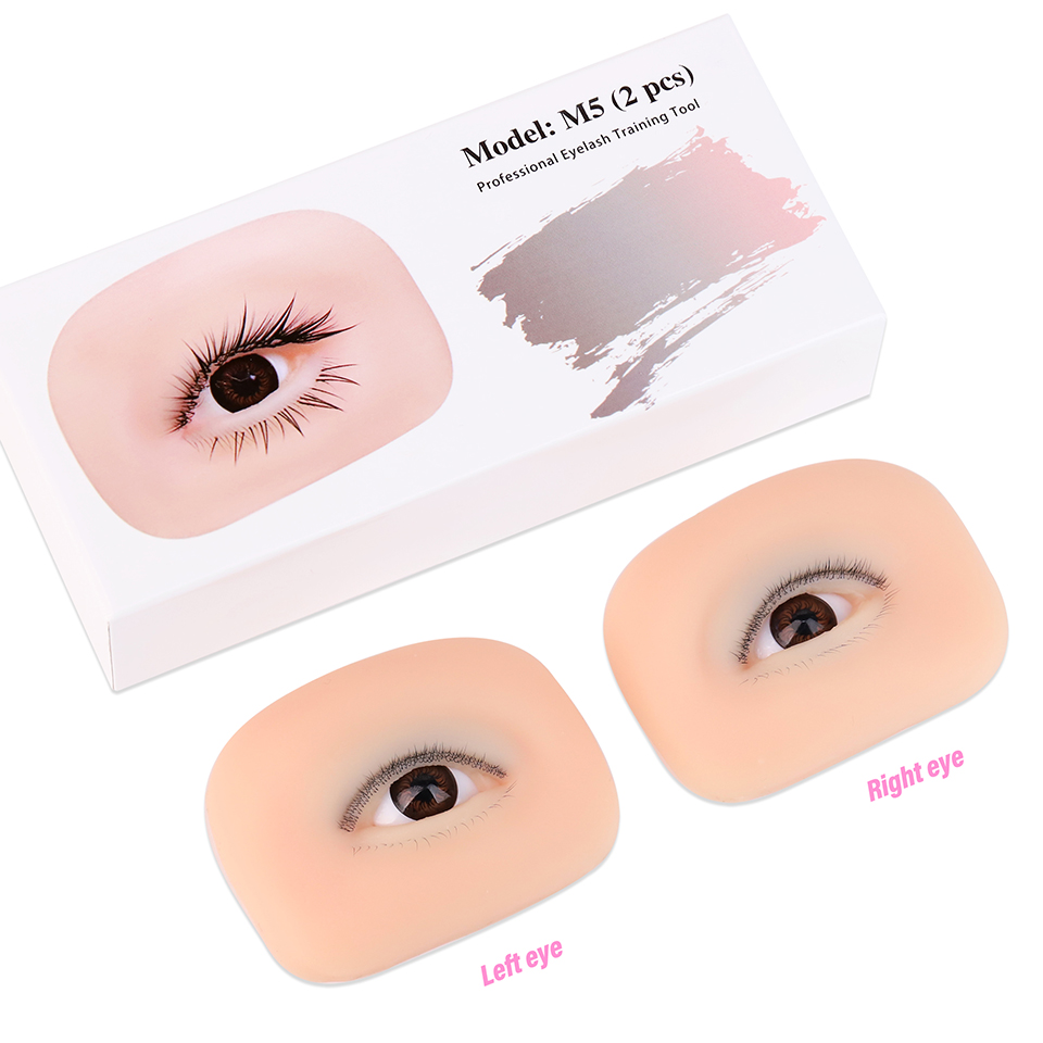 3 Layers Lashes Eyes Model Eye - огляд і ціна Eyelash Extension Doll Eye