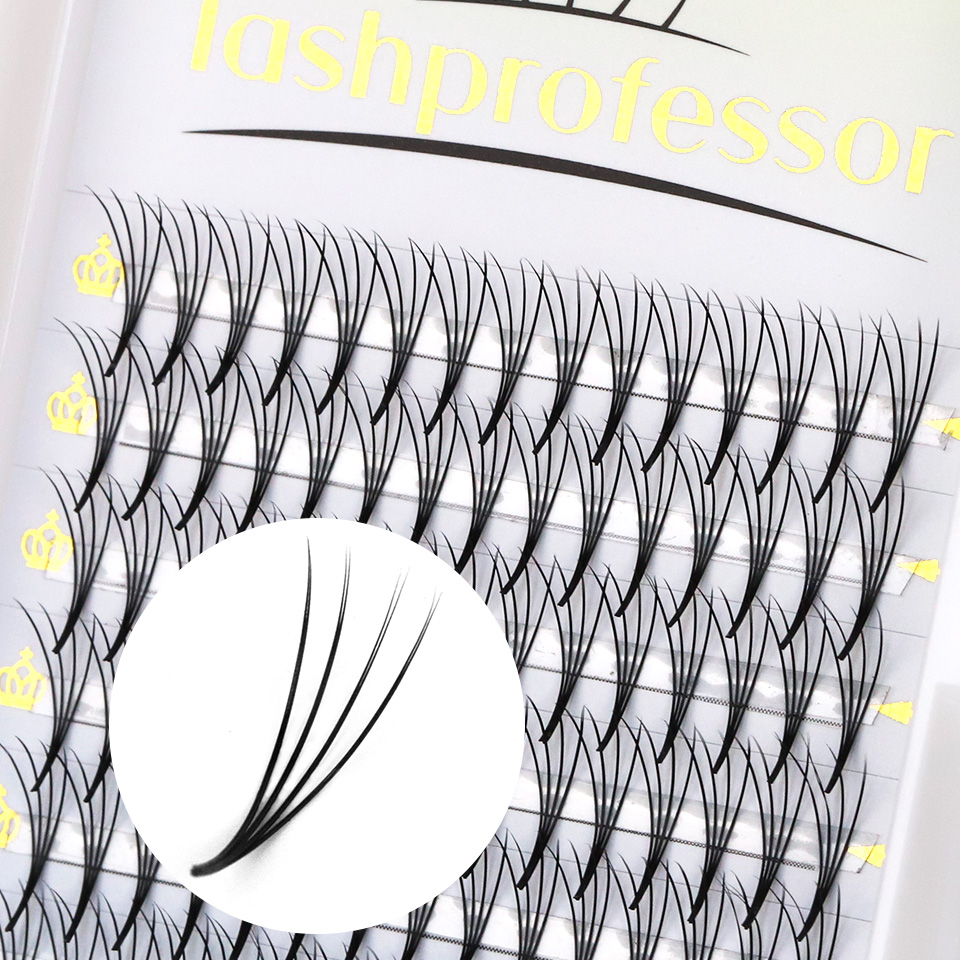 Flat Premade Eyelash Fan 3D 4D - огляд і ціна Eyelash Extension Double Lash