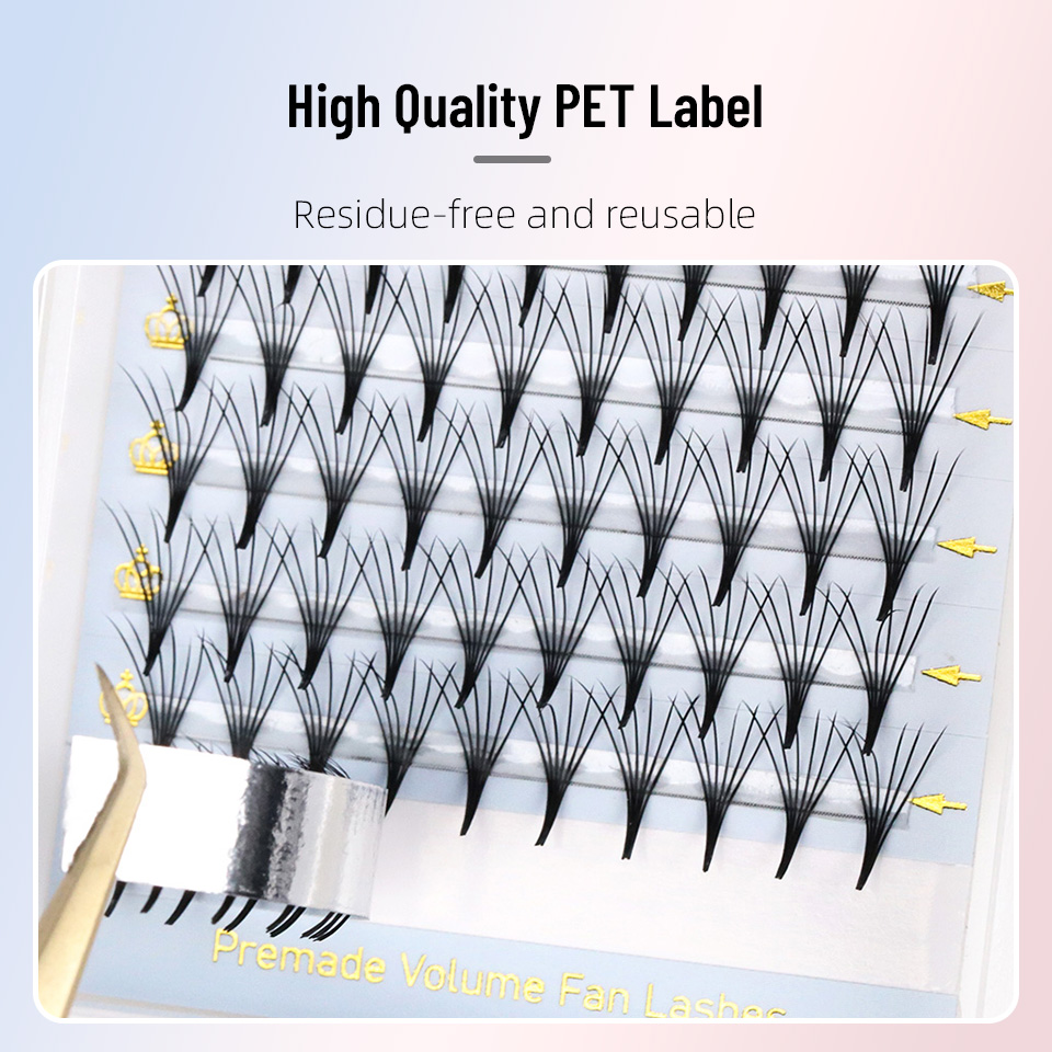 Flat Premade Eyelash Fan 3D 4D - огляд і ціна Eyelash Extension Double Lash