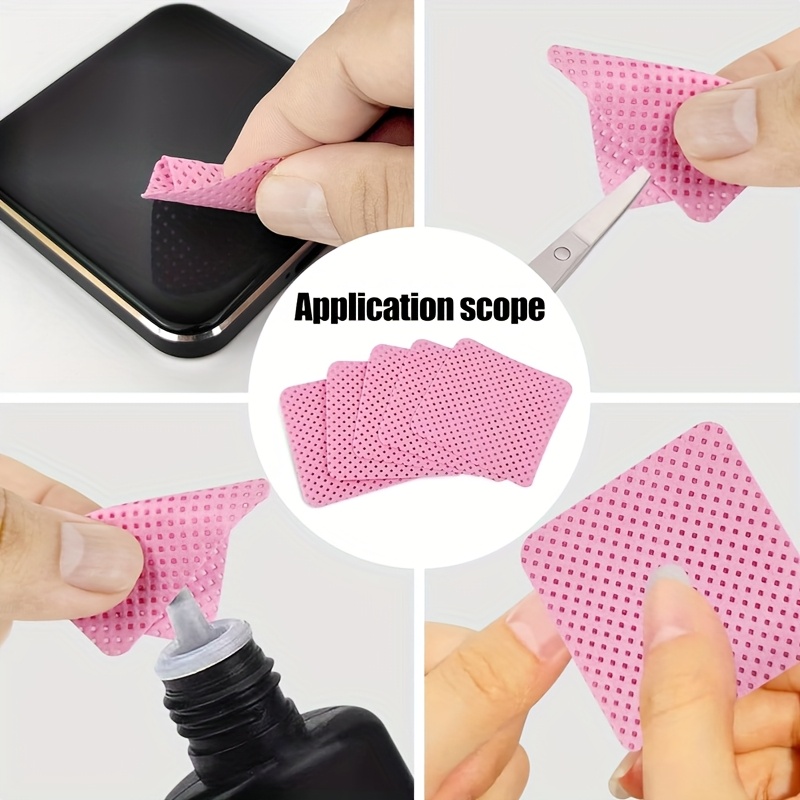 50/100/200pcs Lint-Free Nail W - огляд і ціна Eyelash Extension Removal