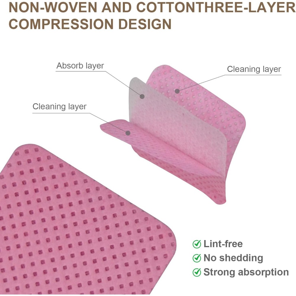 150 Pcs Soft Absorbent Lint-Fr - огляд і ціна Eyelash Extension Removal